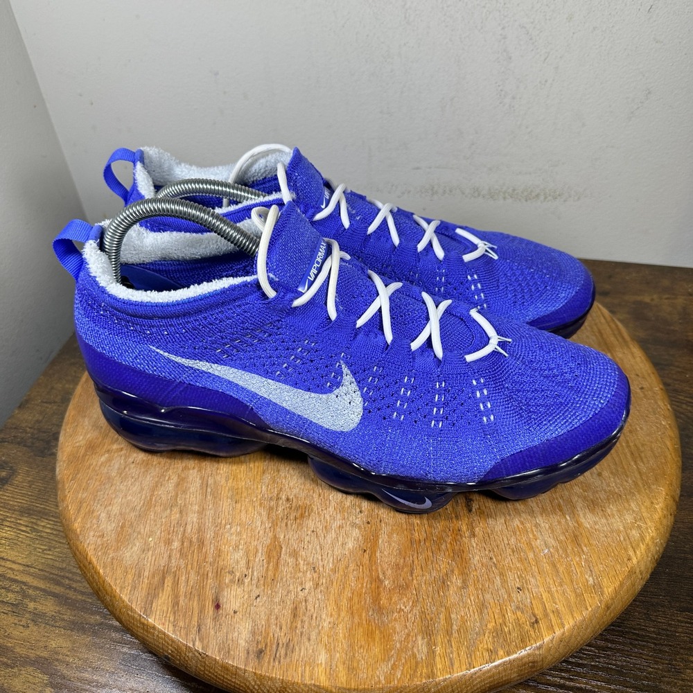 Nike Air VaporMax 2023 Flyknit Mens Blue Running Shoes DV1678-500 Size 10.5